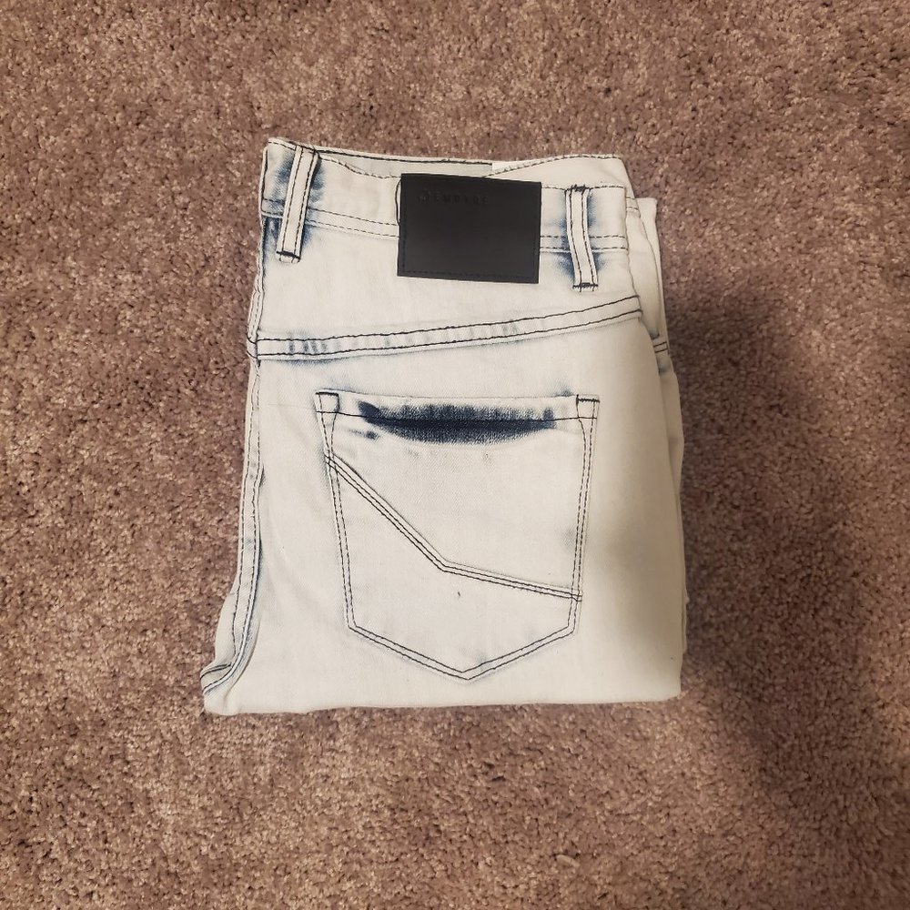 Empyre Skinny Jeans - Light Blue - Ripped Torn Style - SZ 30 - Barely Worn